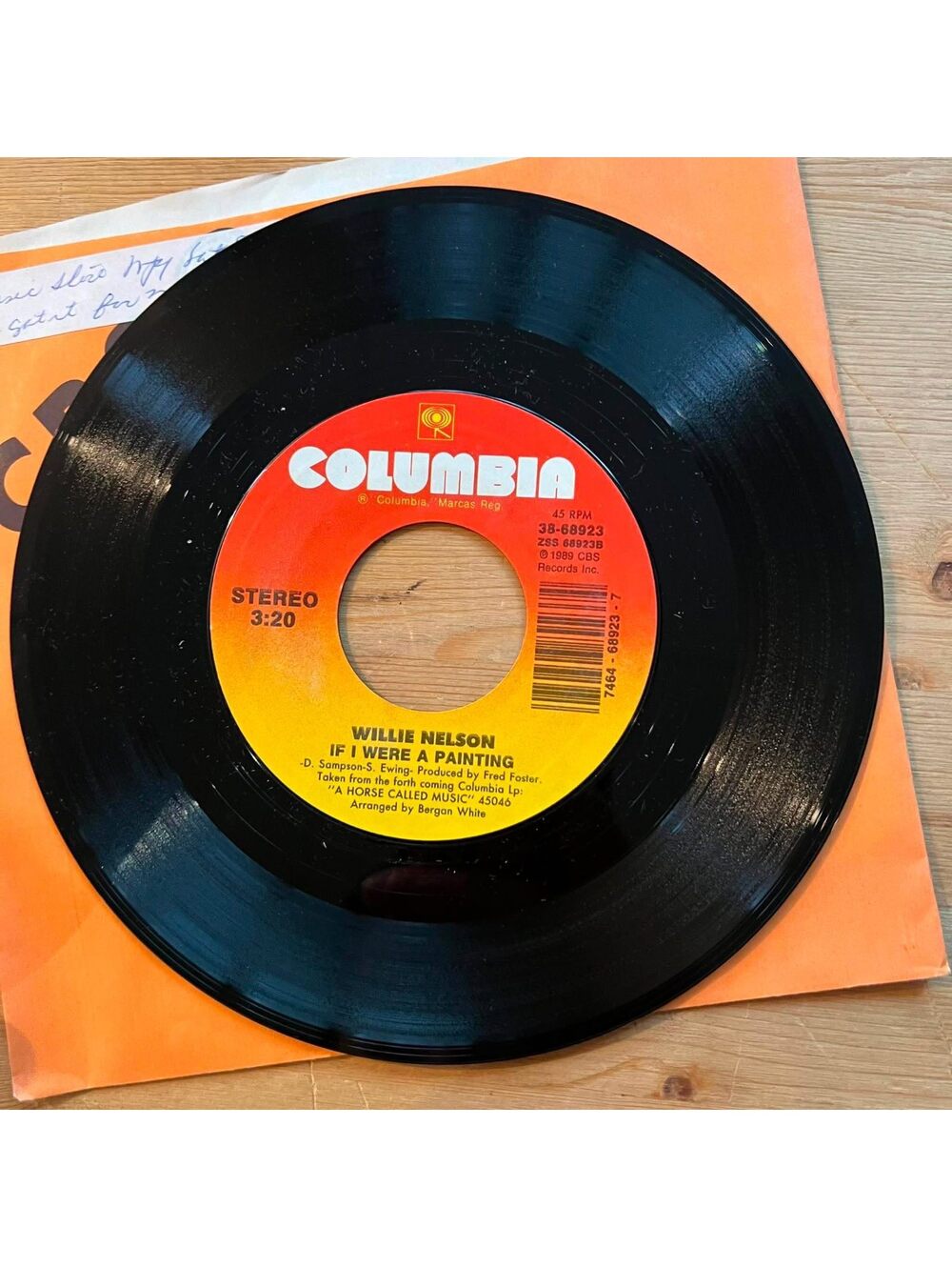 Willie Nelson - If I were a Painting/Nothing I can do About it Now 45rpm VG+ R11